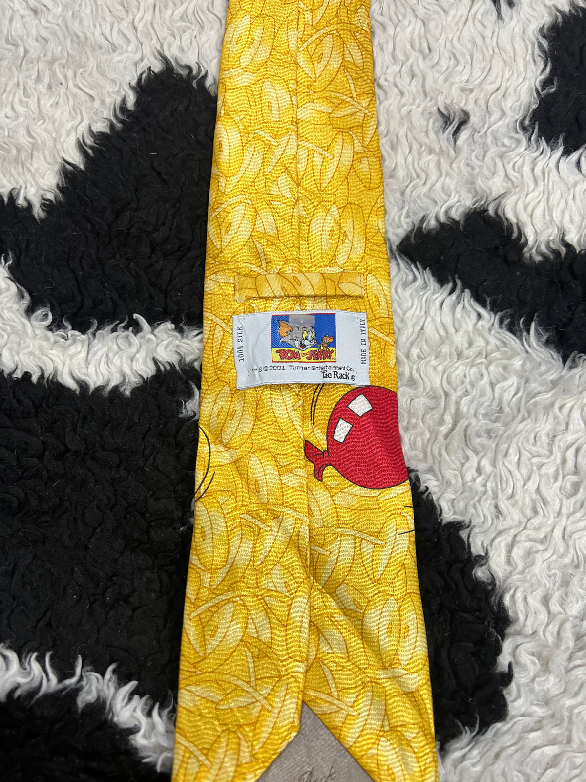 Tom & Jerry Weight Lifting Tie