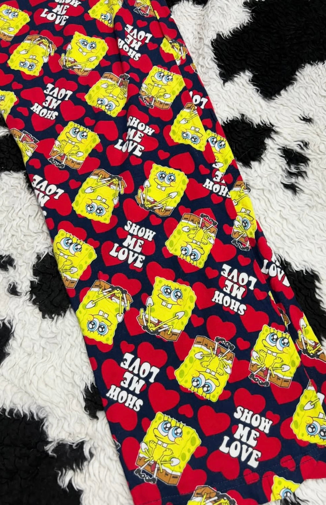 Spongebob "Show Me Love" PJs (Medium)
