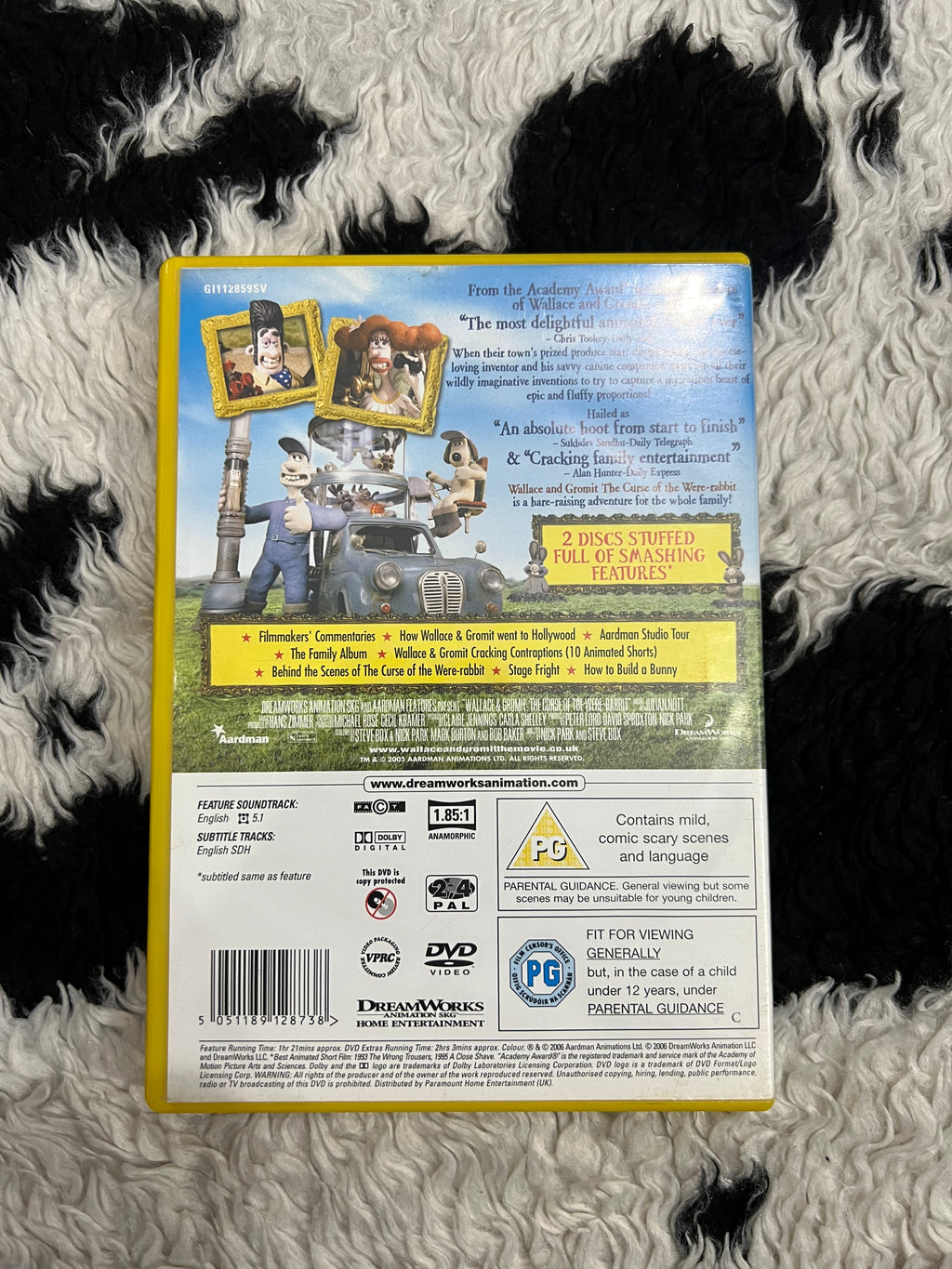 Wallace & Gromit - The Curse of the Were-Rabbit DVD