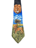 Steven Harris Lion Graphic Tie