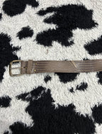 Carved Brown Belt