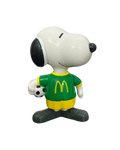 Vintage 1999 Brazil Snoopy with Football Figurine