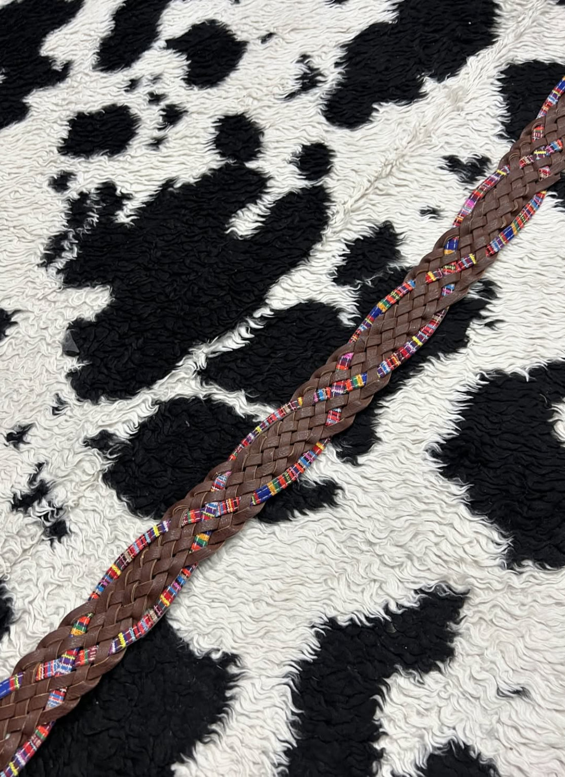 Rainbow Wide Elastic Belt