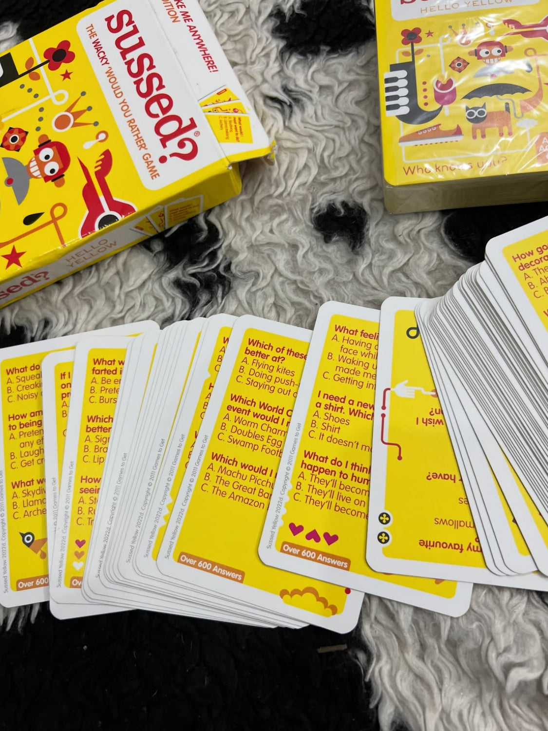 Sussed? Card Game