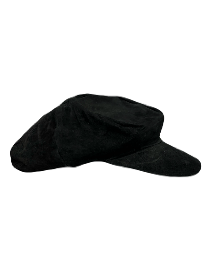 Black Messenger Cap