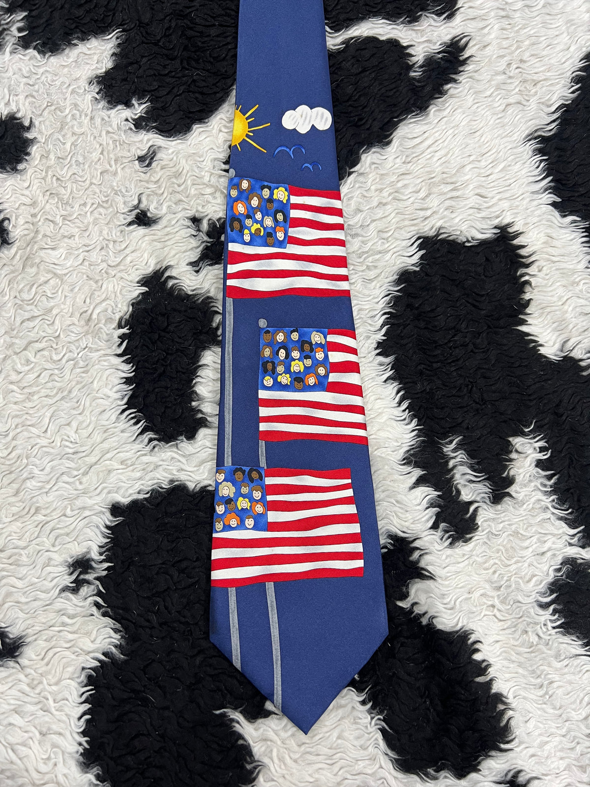 USA Flag Tie