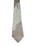 IMAGE Brown Formal Striped Tie