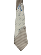 IMAGE Brown Formal Striped Tie