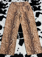 Warehouse Deer Print Denims (Waist 30)