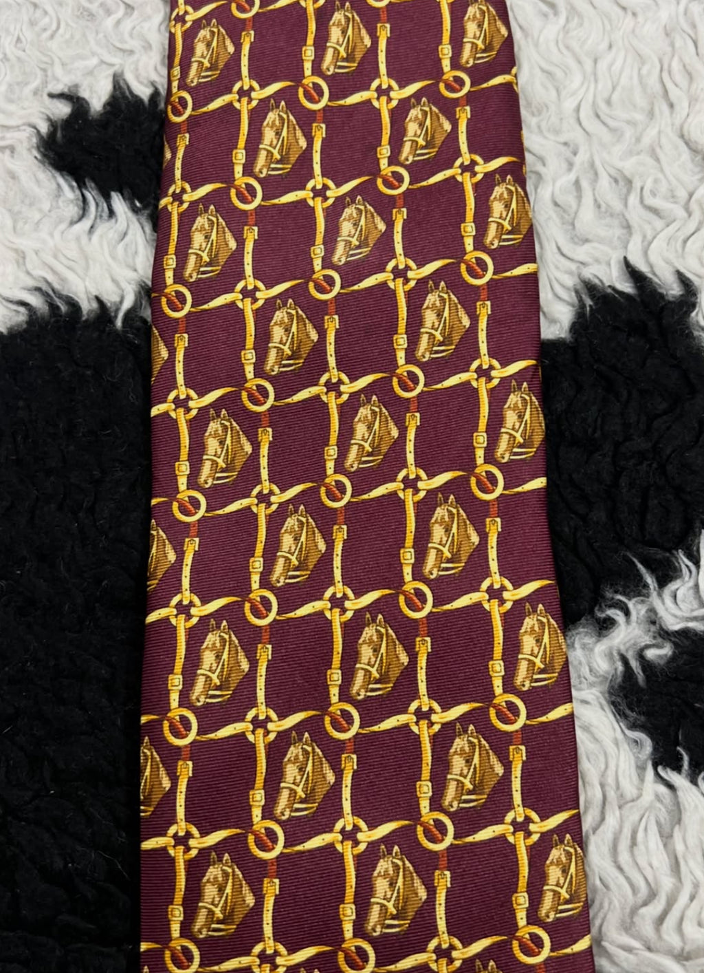 Benjamin James Horses Tie