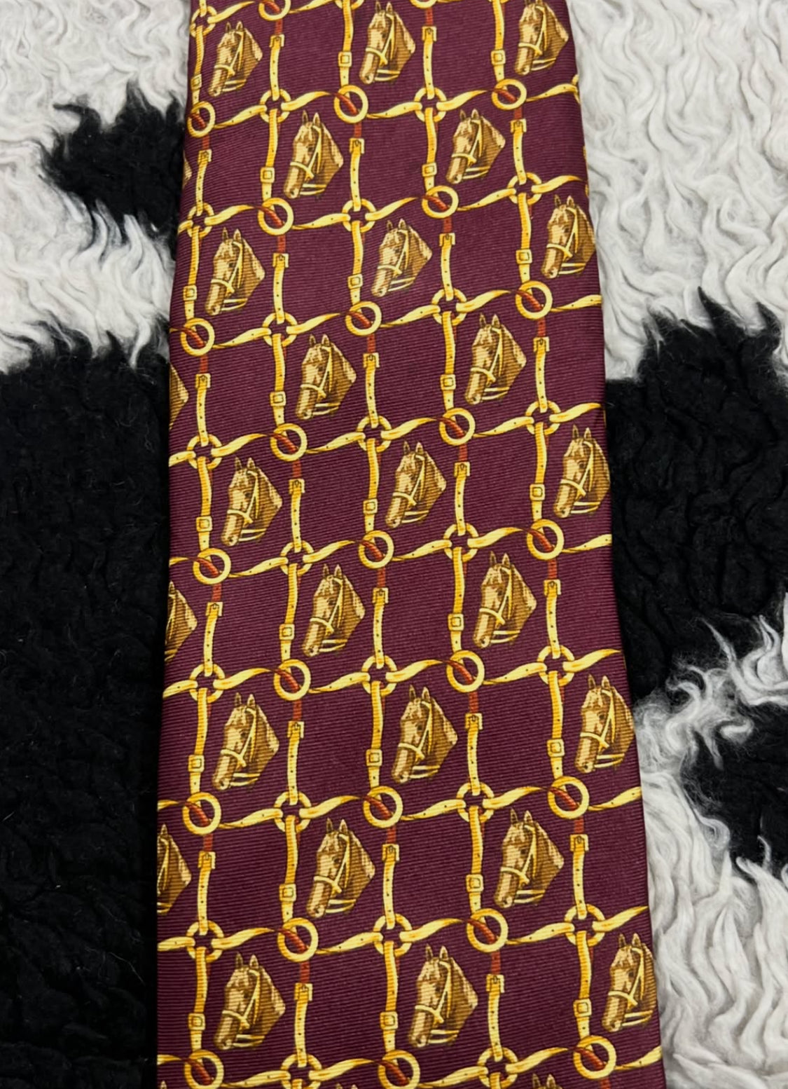 Benjamin James Horses Tie