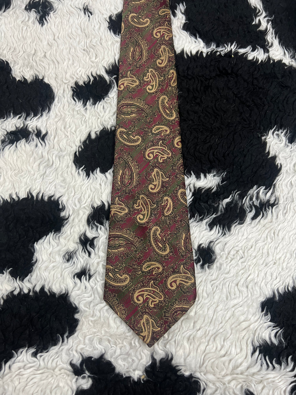 Jean Jacques Vivier Paisley Embroidered Tie