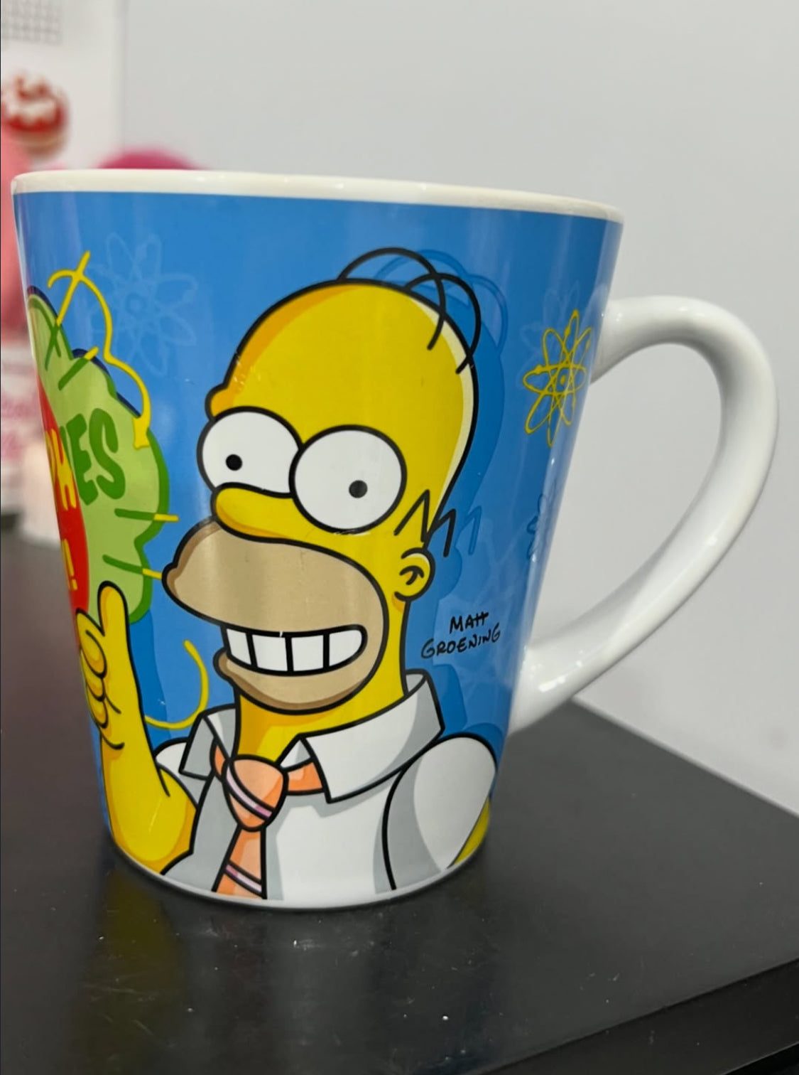Homer Simpson "No Catastrophe Today" Mug