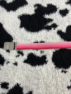 Shaded Pink Buckle Belt