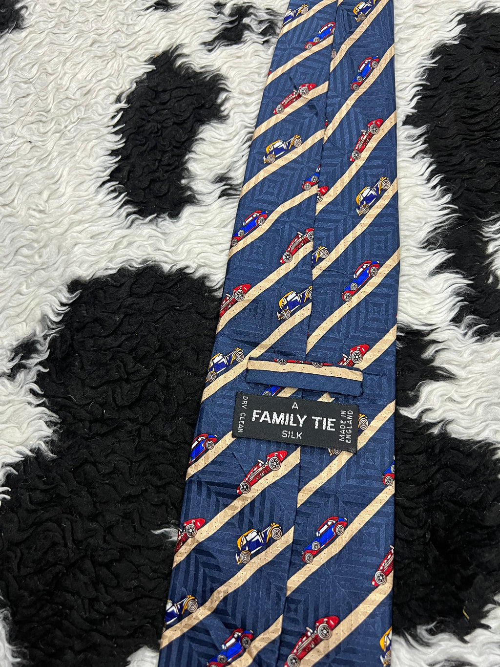 Vintage Cars Tie