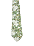 Green Floral Graphic Tie
