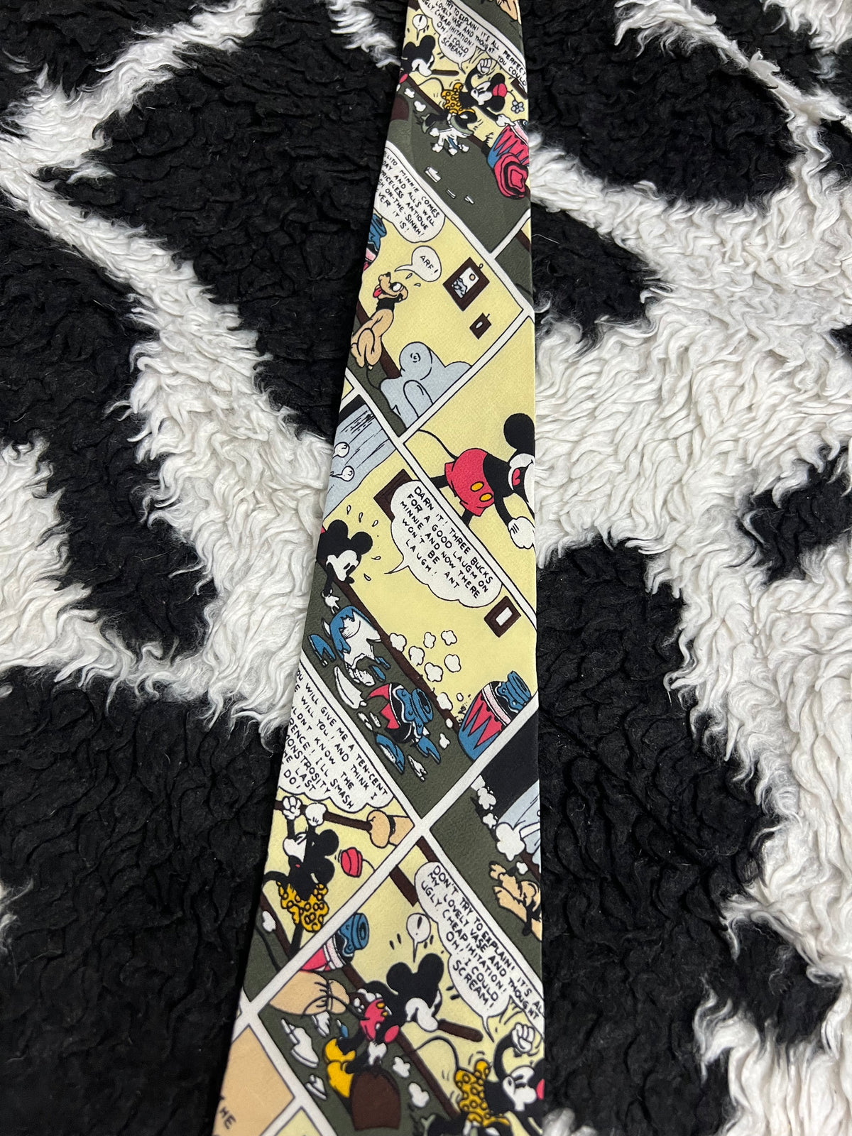 Mickey Mouse Comics Tie