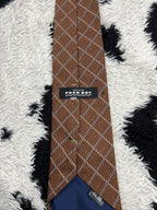 Posh Boy Brown Woolen Tie