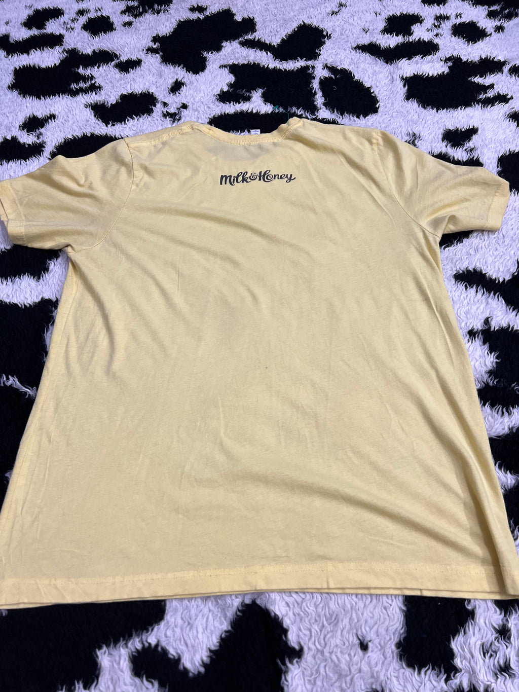 Milk & Honey Cow Tee (Large / Extra Large)