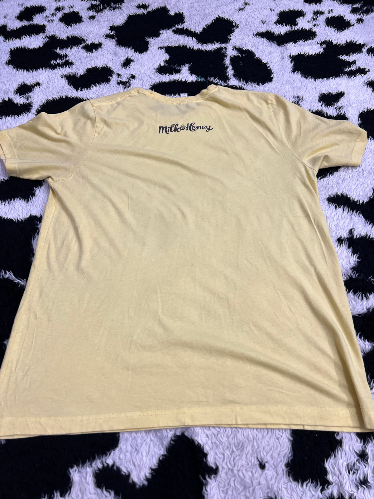 Milk & Honey Cow Tee (Large / Extra Large)