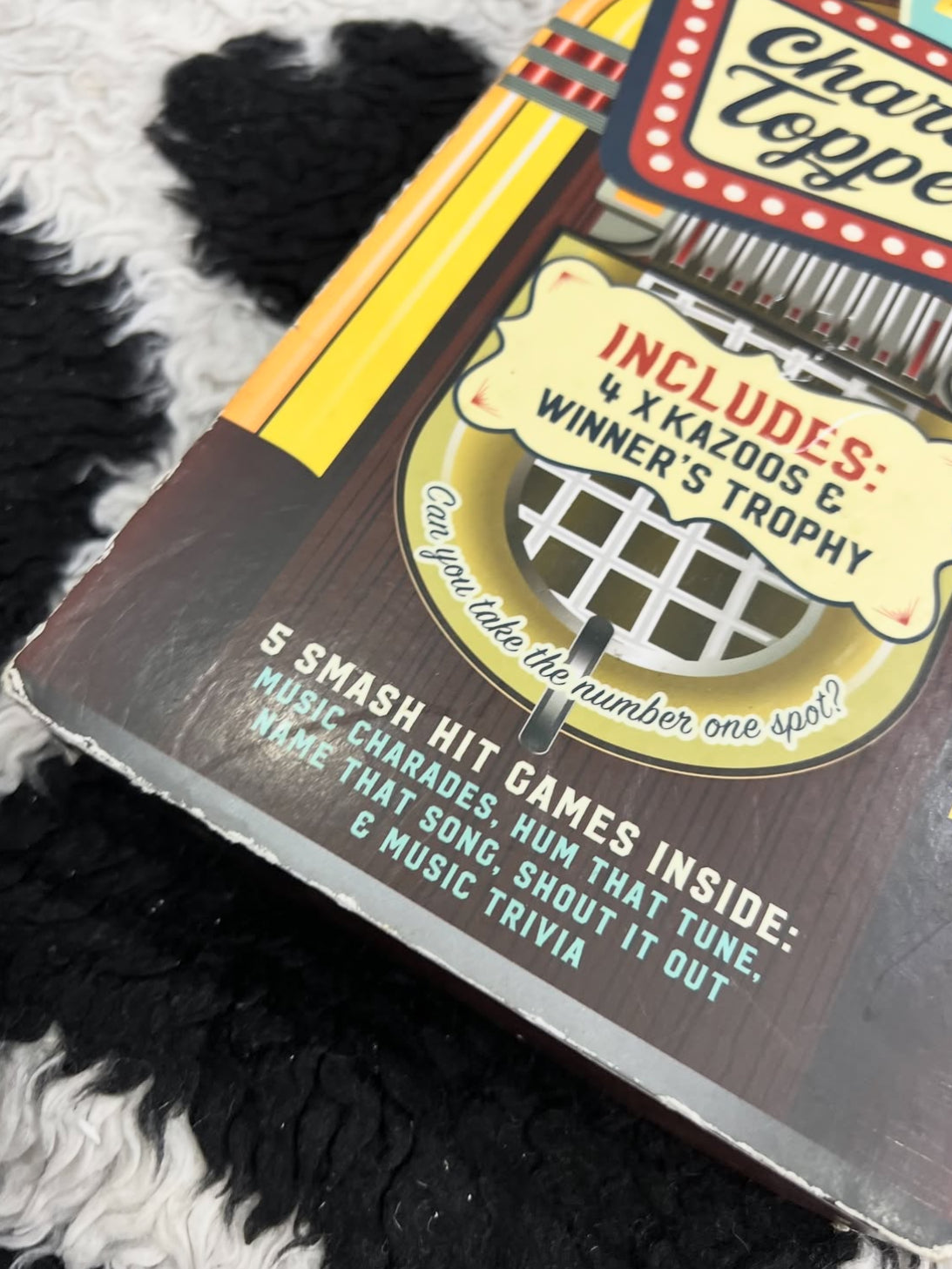 Chart Toppers Music Card Game