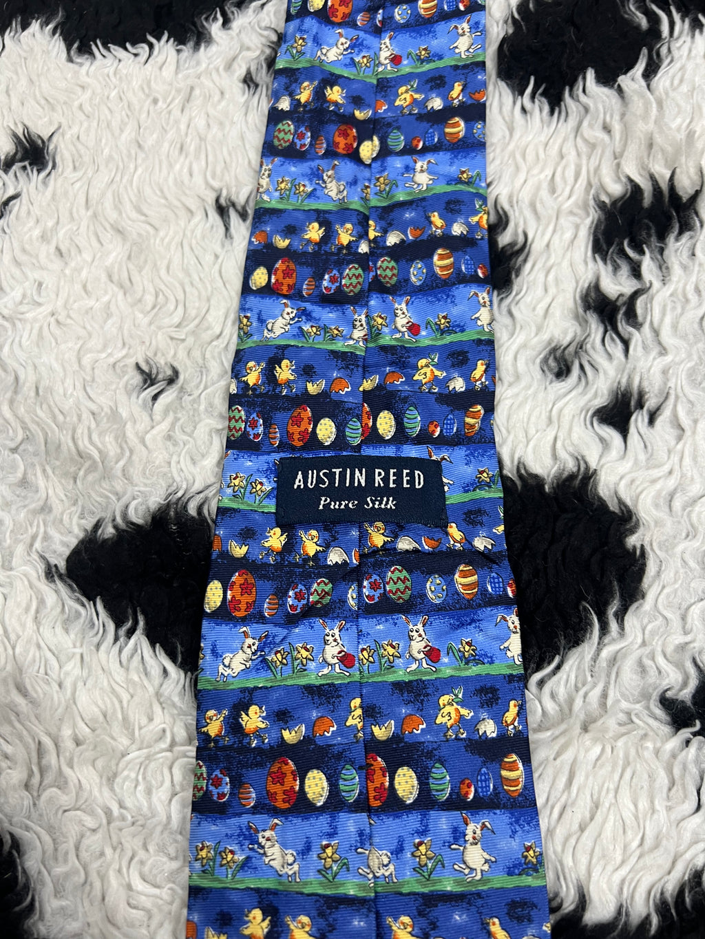 Austin Reed Bunnies & Easter Eggs Tie