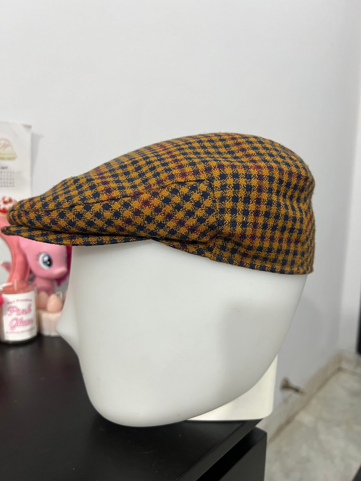 Checkered Flat Cap