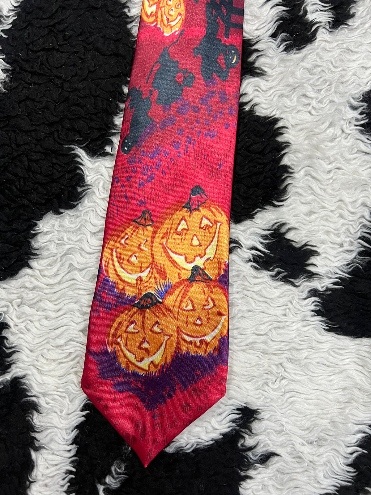 Halloween Pumpkins Tie