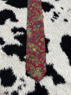 Pomegranate Graphic Tie