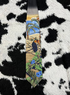 Tropical Bird on Island Tie