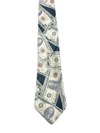 US Dollars Graphic Tie