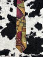 J.T Beckett Abstract Tie