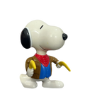 Vintage 1999 Australia Snoopy holding Boomerangs Figurine