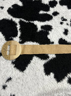 Canvas Circular Buckle Belt