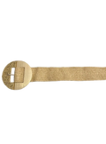 Canvas Circular Buckle Belt