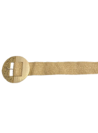 Canvas Circular Buckle Belt