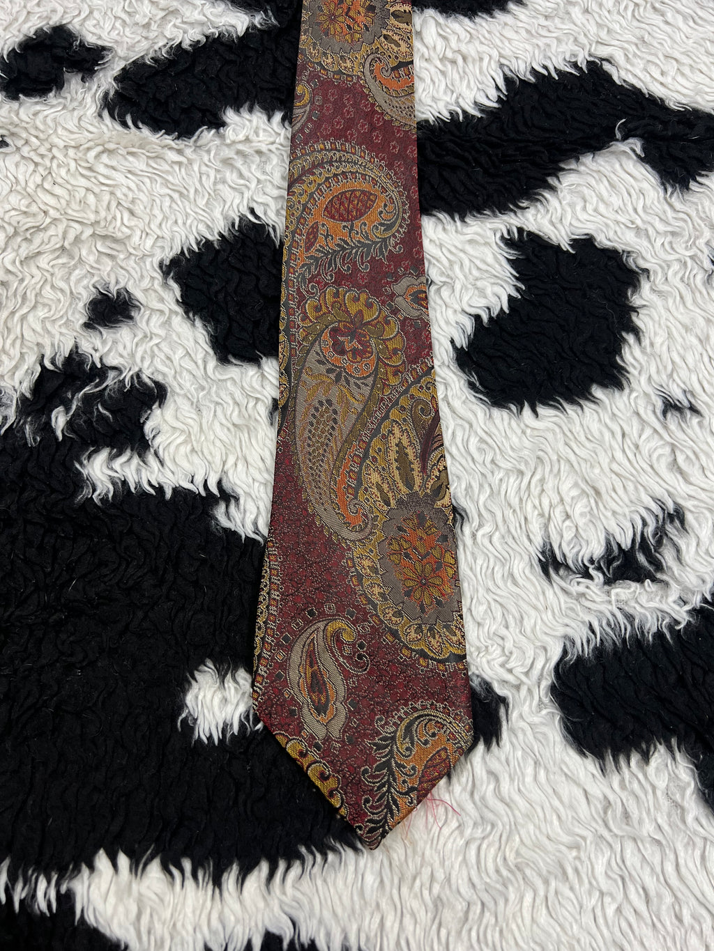 Sovrano Paisley Embroidered Tie