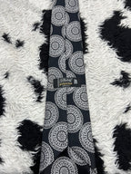 St. Micheal Black & White Tie