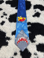 Vintage 1999 Homer Simpson & Shark Tie