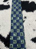 Marks & Spencer Blue and Green Tie