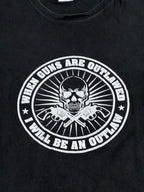 "When Guns are Outlawed, I Will be an Outlaw" Tee (Medium)