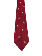 Equestrian Embroidered Tie