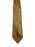 Orange & Black Striped Tie