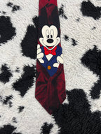 Mickey Mouse Peaking from Curtain Tie