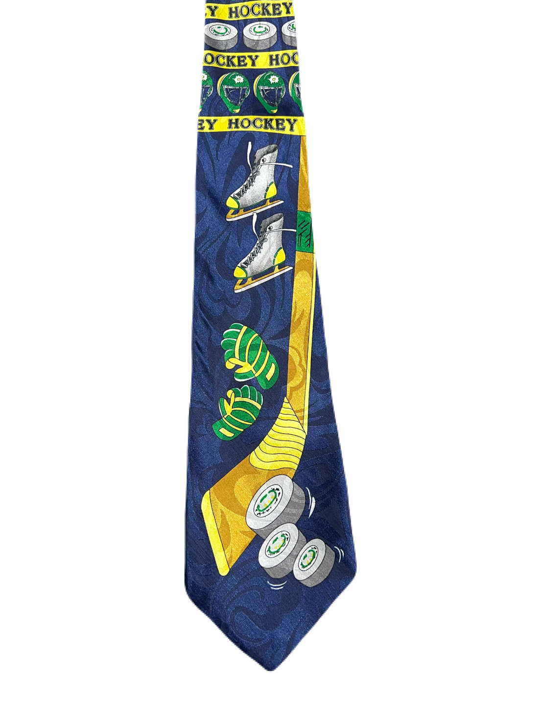 Ice Hockey Graphic Tie