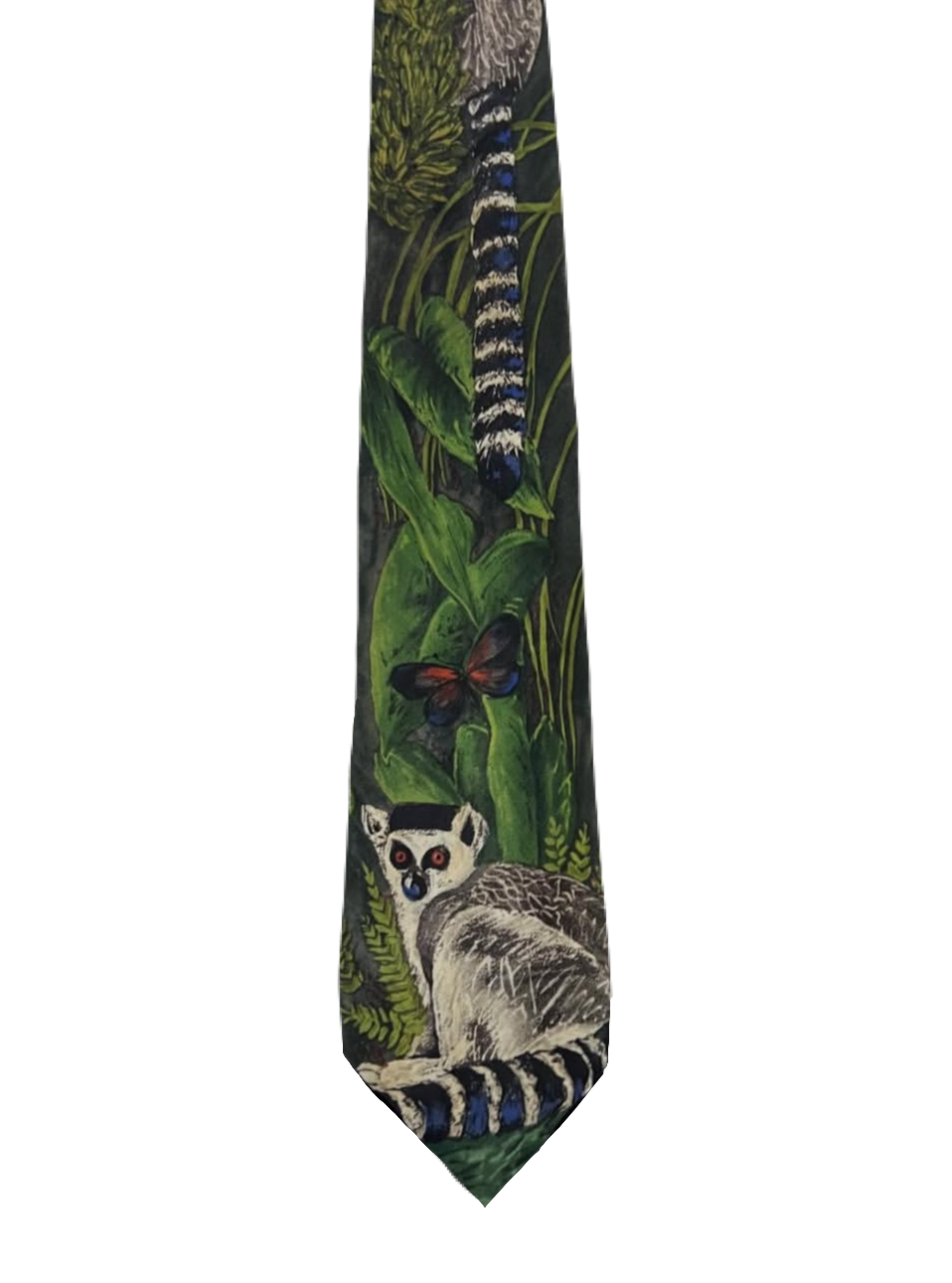WWF Lemurs Tie