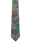 Green Woods Embroidered Tie