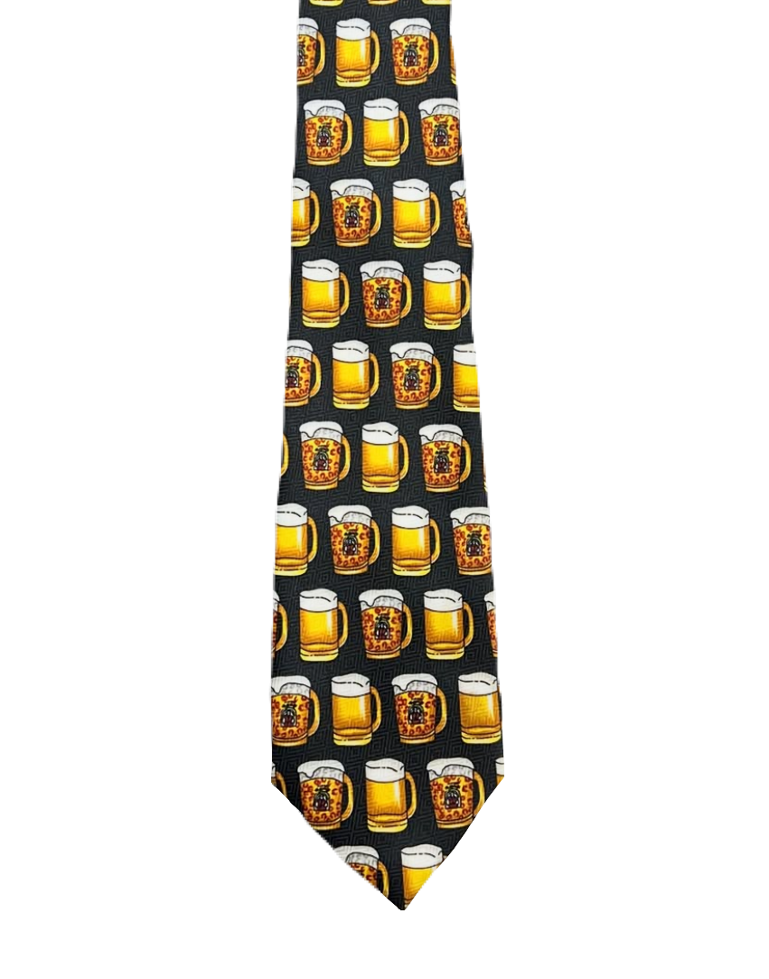 Beer Graphic Tie