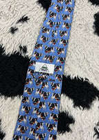 Cows & Roosters Tie