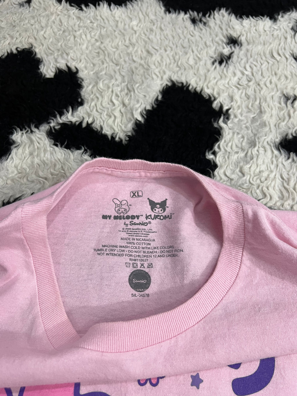 Sanrio My Melody & Kuromi Tee (Extra Large)